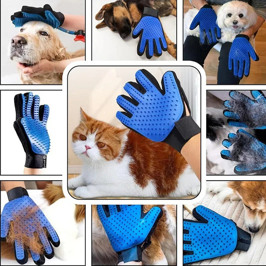 Guante Cepillo Quita Pelos para Mascotas